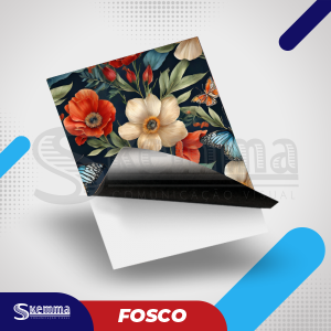 Adesivo BLACKOUT FOSCO    Fosco Sem acabamento 