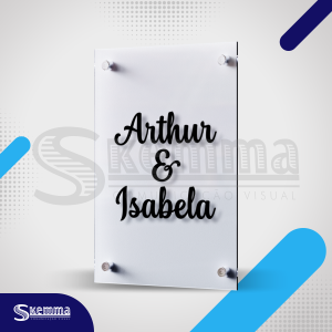 Adesivo Recorte com máscara Recorte eletrônico - Enviar o arquivo em vetor na cor a ser recortado   LETRA MAIOR QUE 5cm     Sendo menor ou logotipo CONSULTE-NOS Depilado com máscara 
