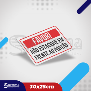 Placa PS PVC 30X25cm    